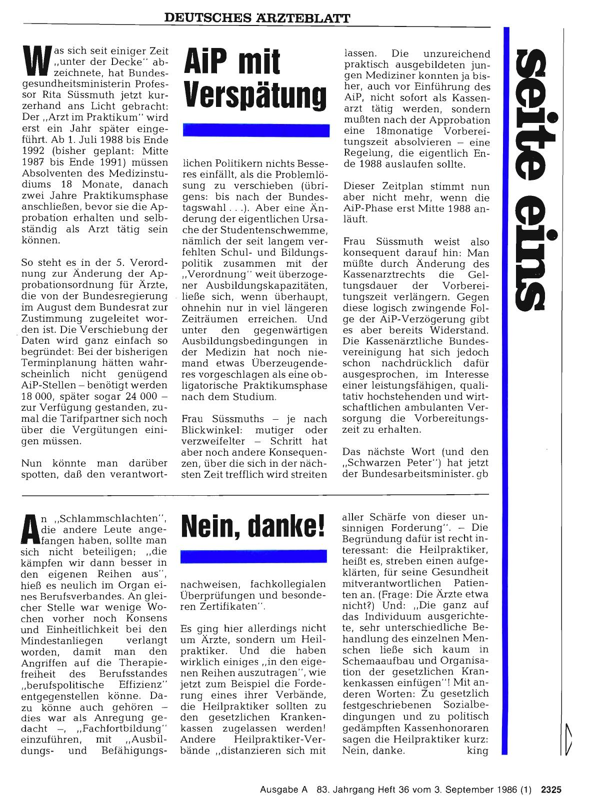 Vorschauseite 1: Nein, danke!