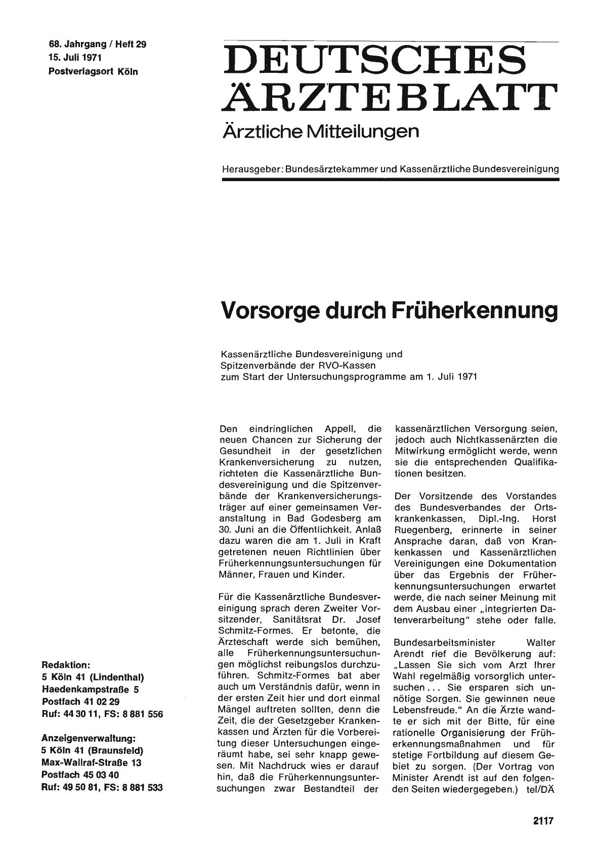 Vorschauseite 1: Alliierte für den gesundheitlichen Fortschritt