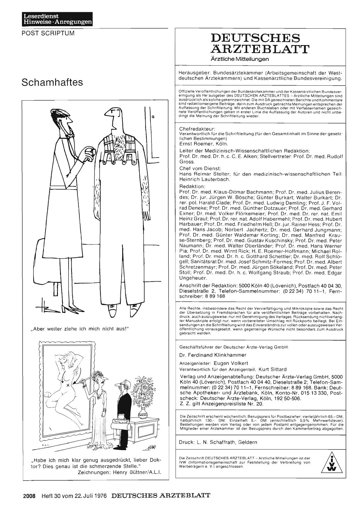 Vorschauseite 1: Schamhaftes