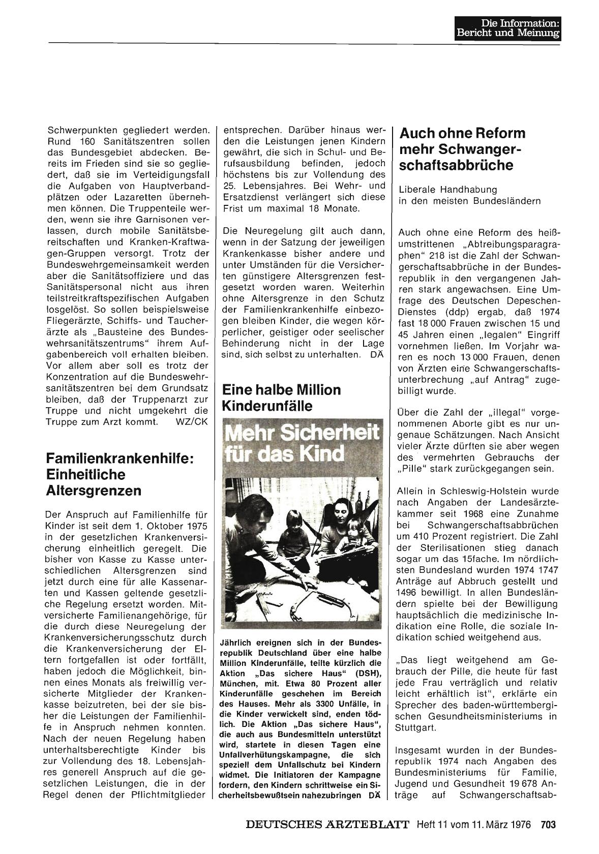 Vorschauseite 1: Auch ohne Reform mehr Schwangerschaftsabbrüche