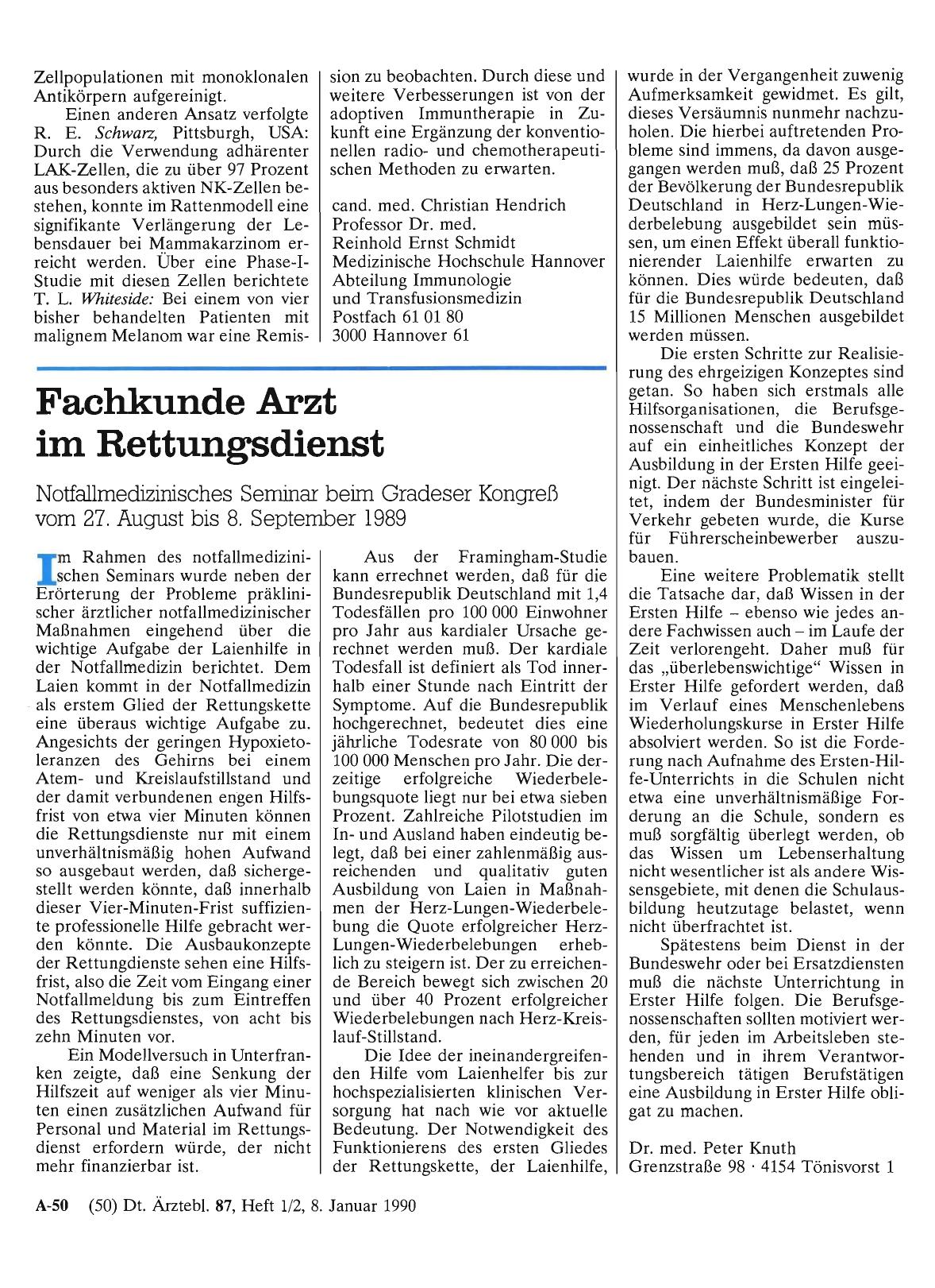 Vorschauseite 1: Fachkunde Arzt im Rettungsdienst