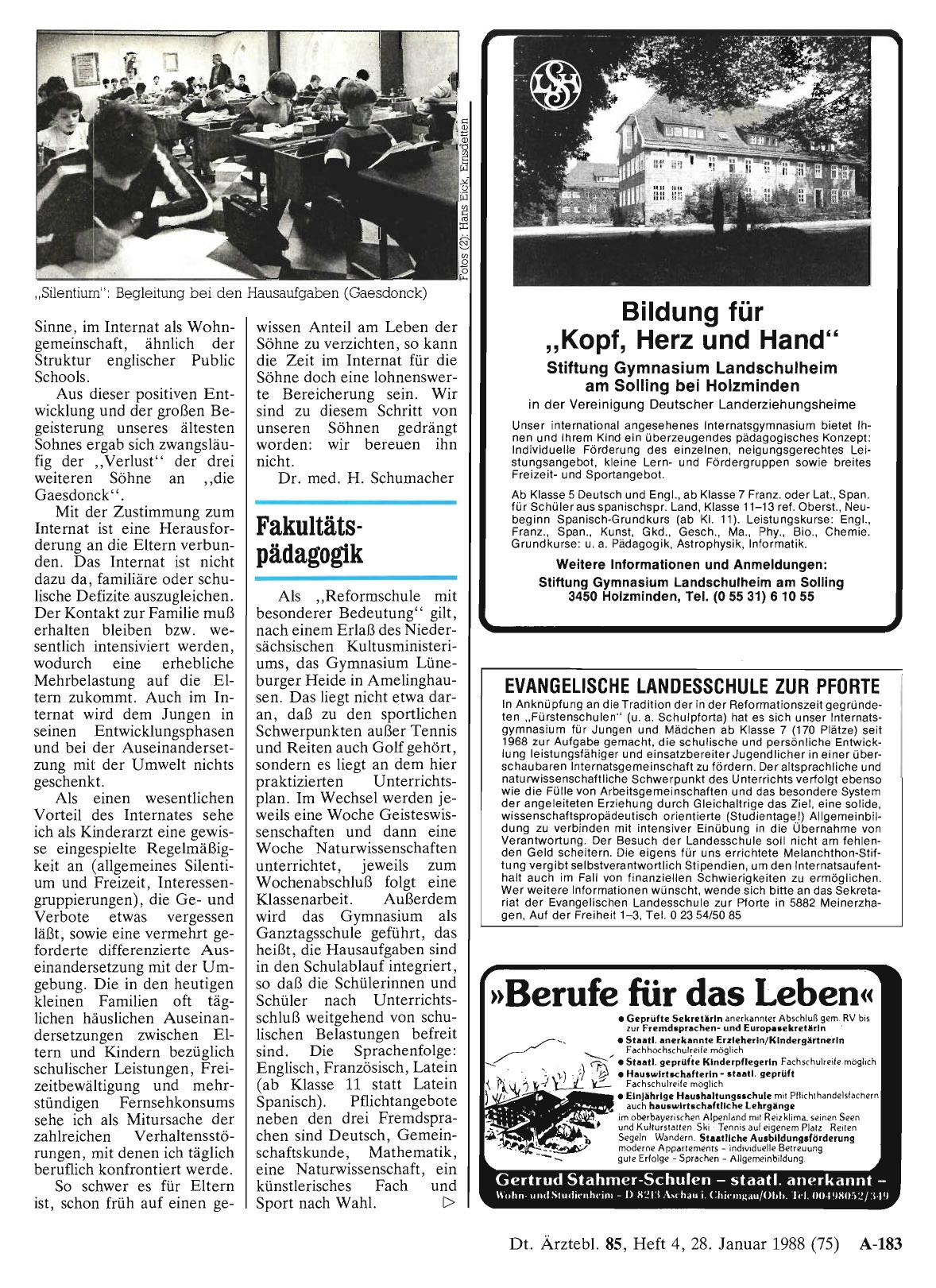 Vorschauseite 1: Fakultätspädagogik