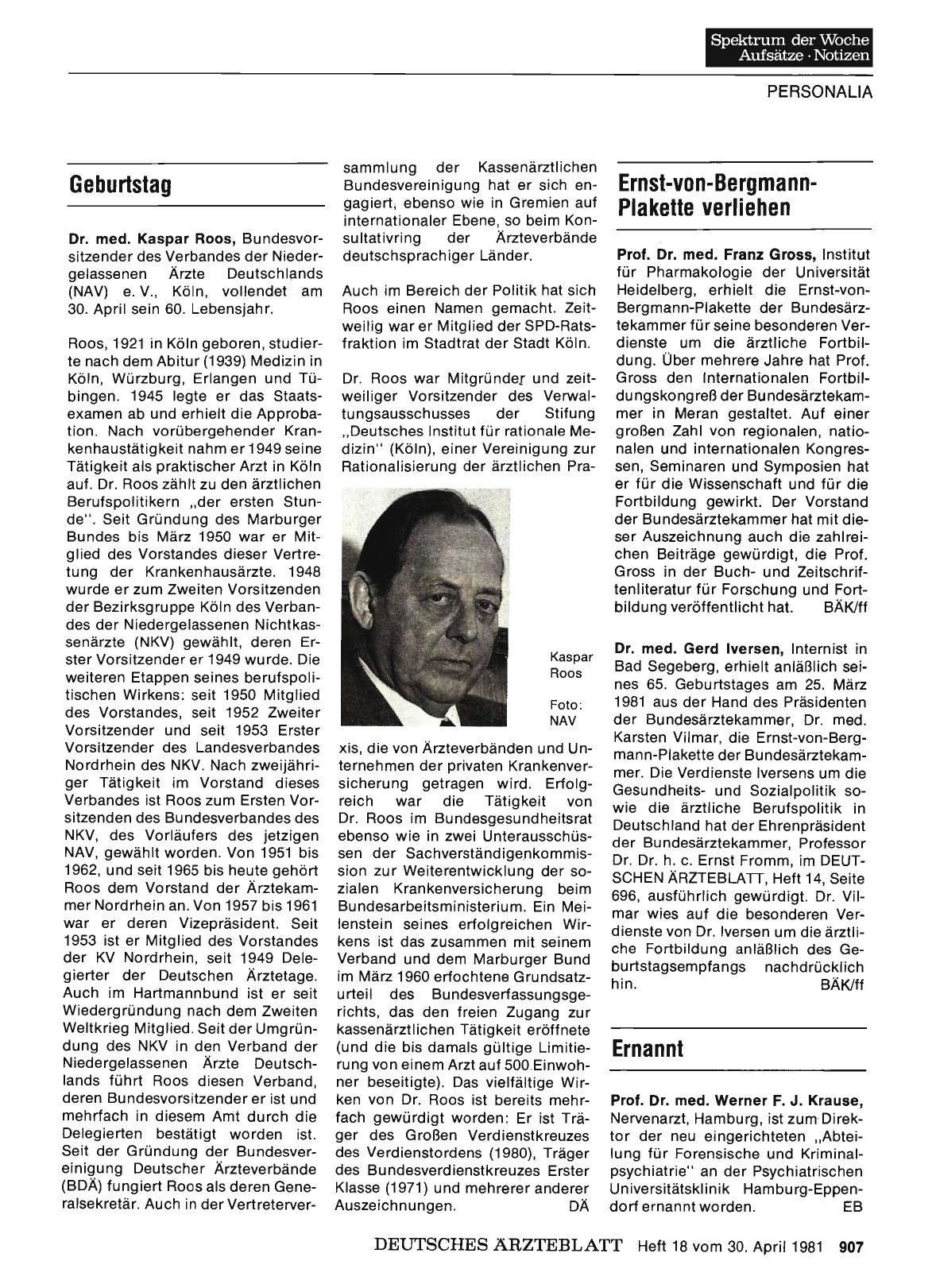 Vorschauseite 1: Ernannt