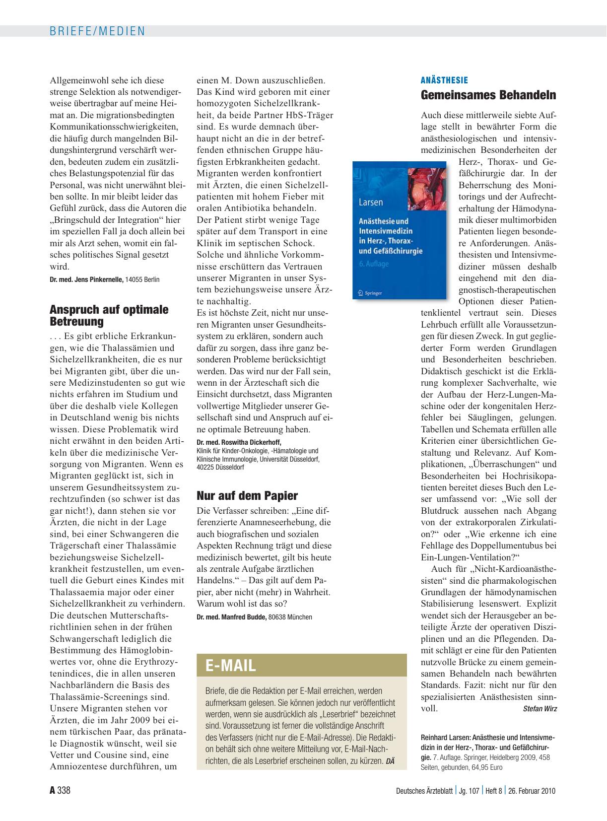Vorschauseite 1: Migration: Anspruch auf optimale Betreuung