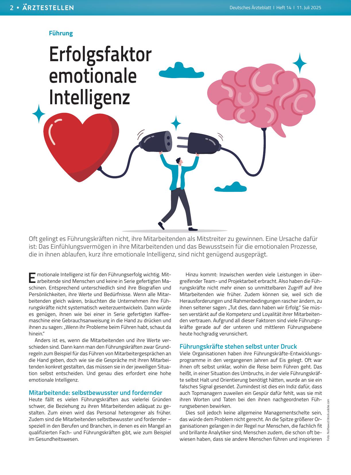 Vorschauseite 1: Führung: Erfolgsfaktor emotionale Intelligenz