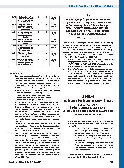 Vorschauseite 5: Beschluss des Erweiterten Bewertungsausschusses nach § 87 Abs. 4 SGB V in seiner 76. Sitzung am 15. Dezember 2021