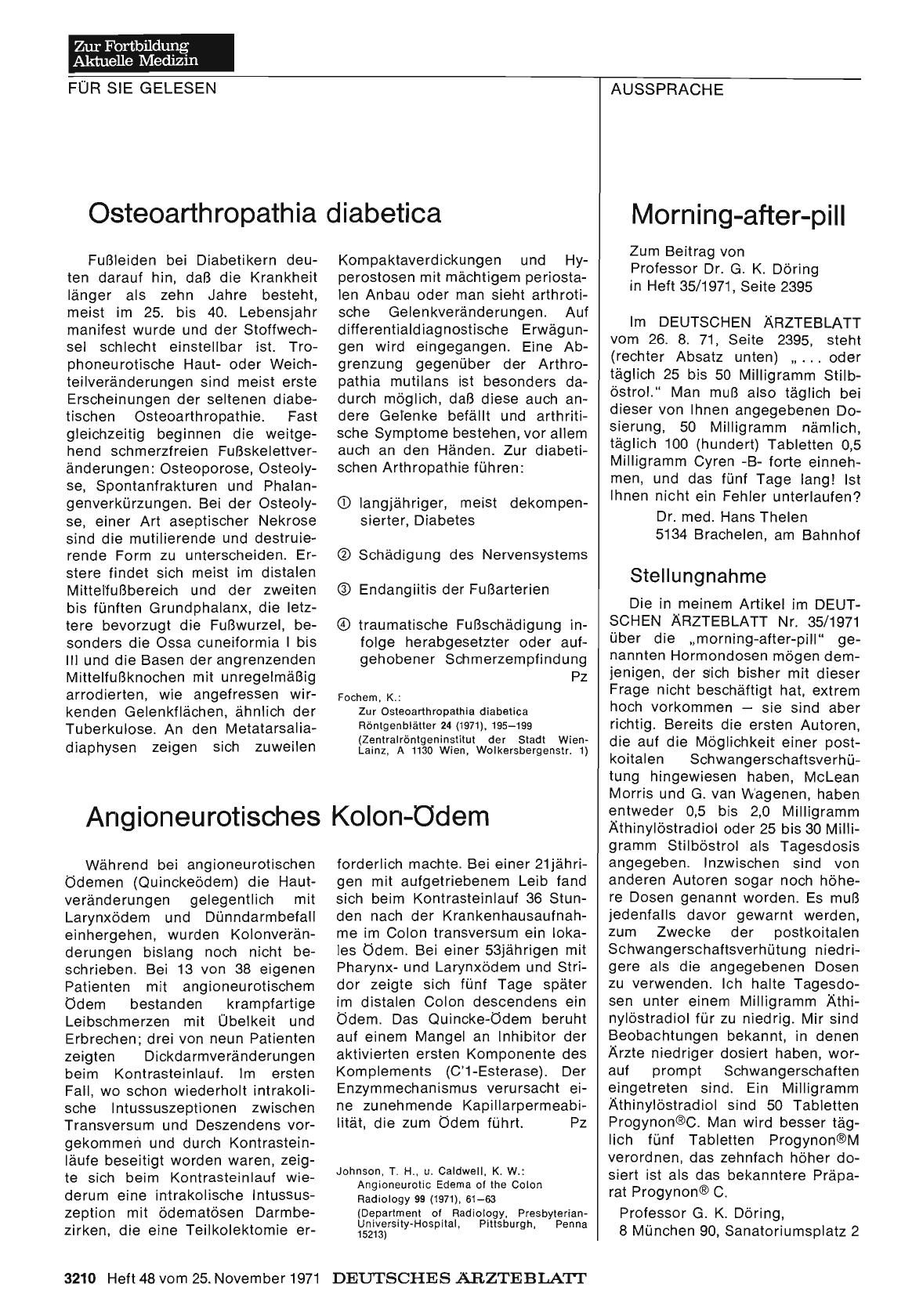 Vorschauseite 1: Morning-after-pill