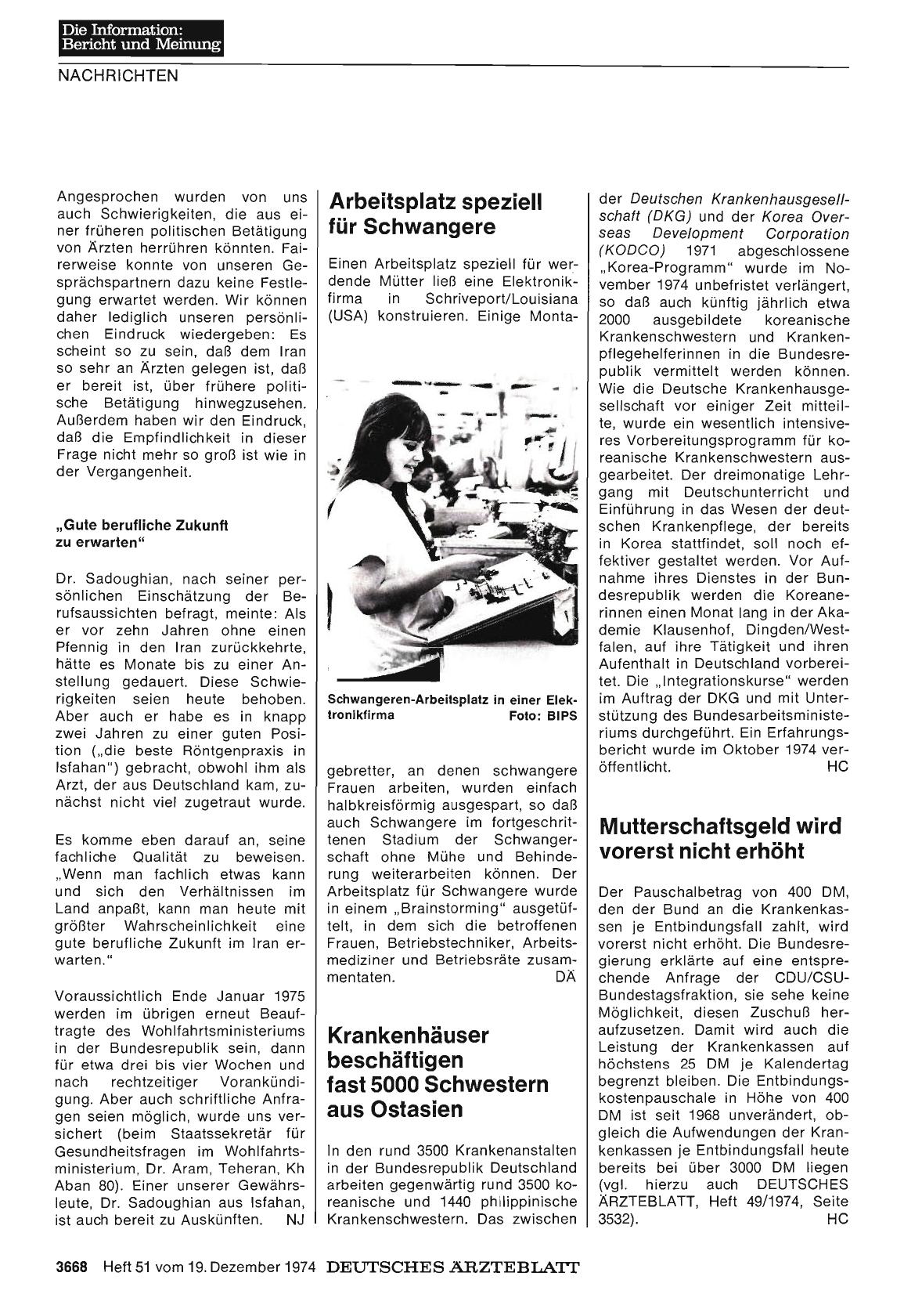 Vorschauseite 1: Krankenhäuser beschäftigen fast 5000 Schwestern aus Ostasien