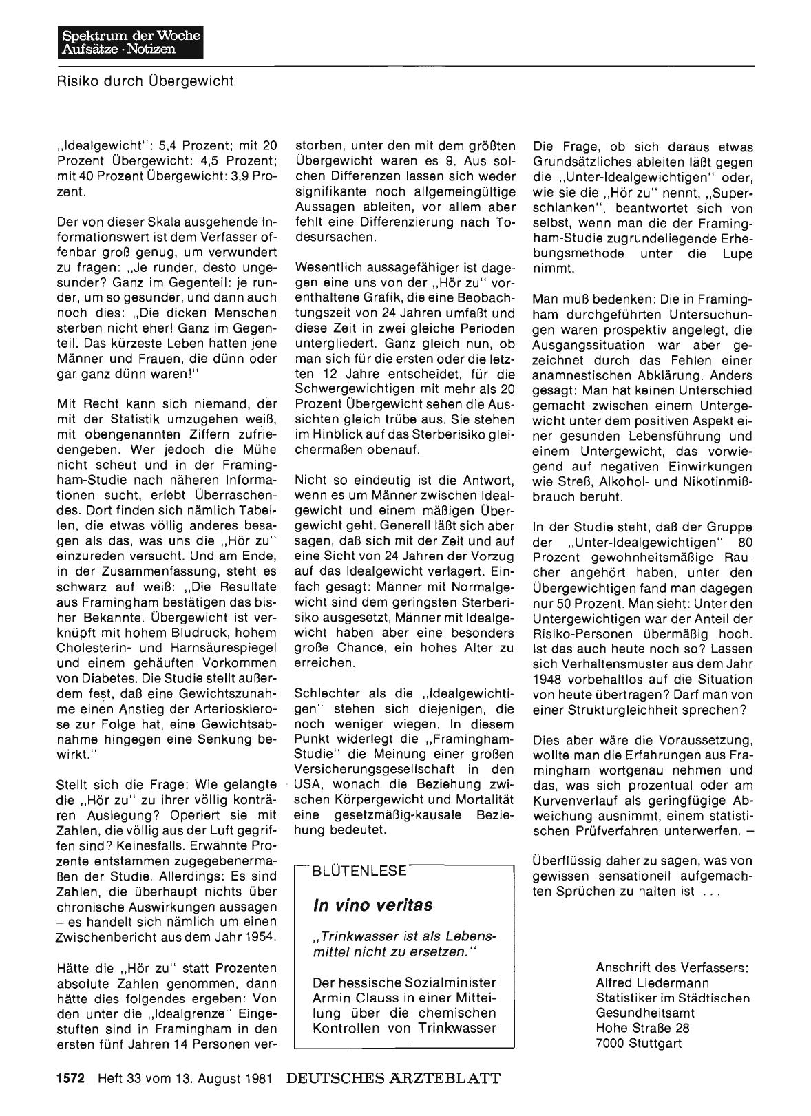 Vorschauseite 1: in vino veritas