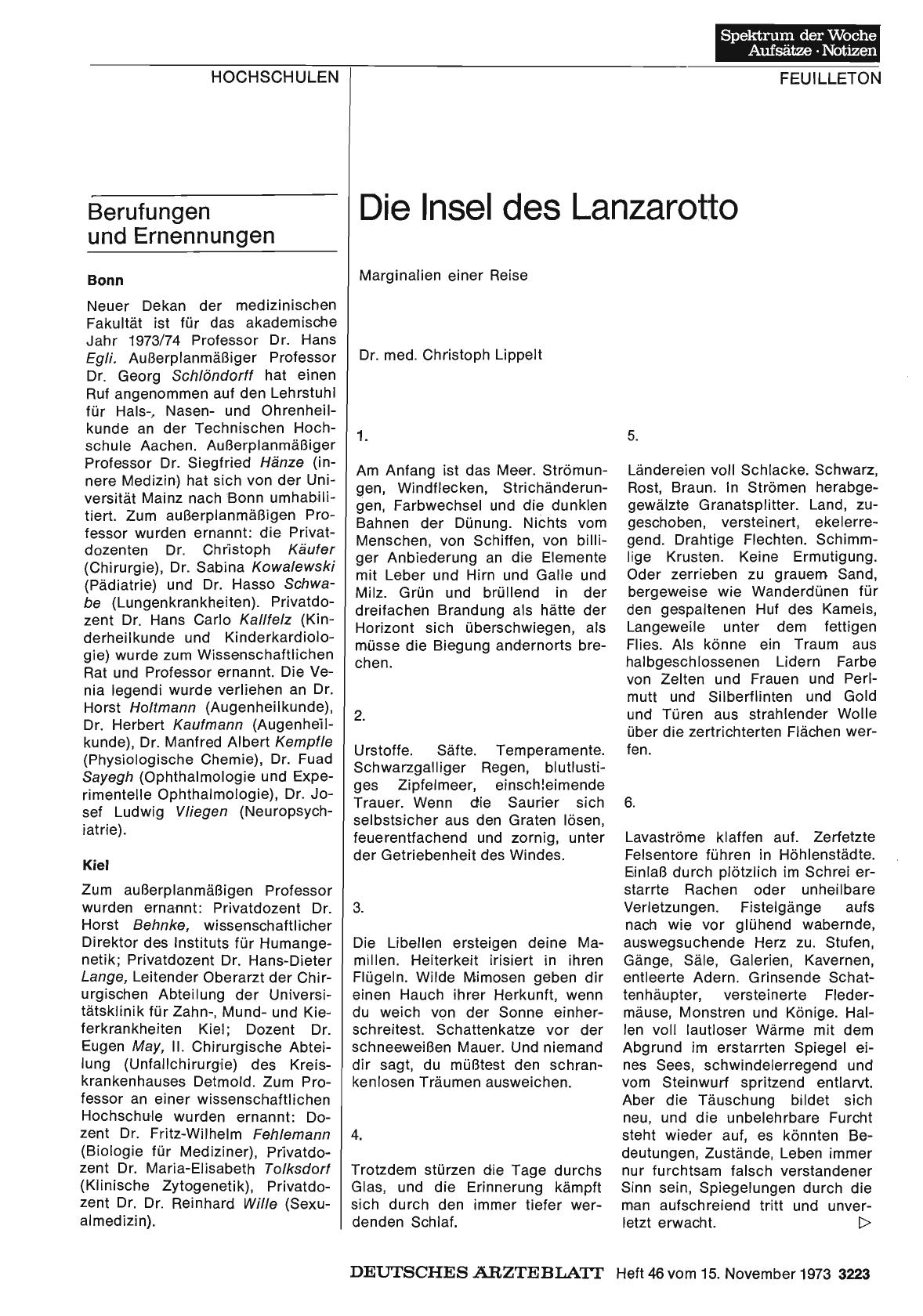 Vorschauseite 1: Die Insel des Lanzarotto