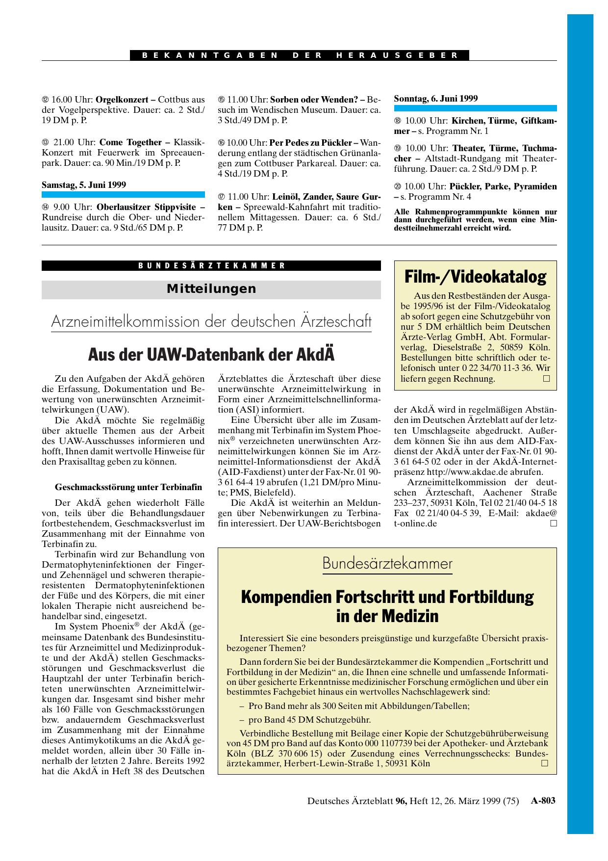 Vorschauseite 1: Film-/Videokatalog