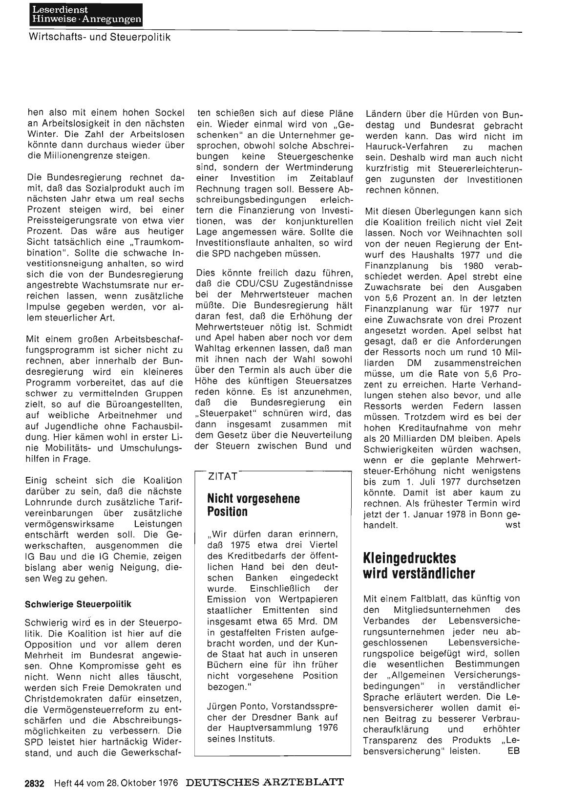 Vorschauseite 1: Nicht vorgesehene Position