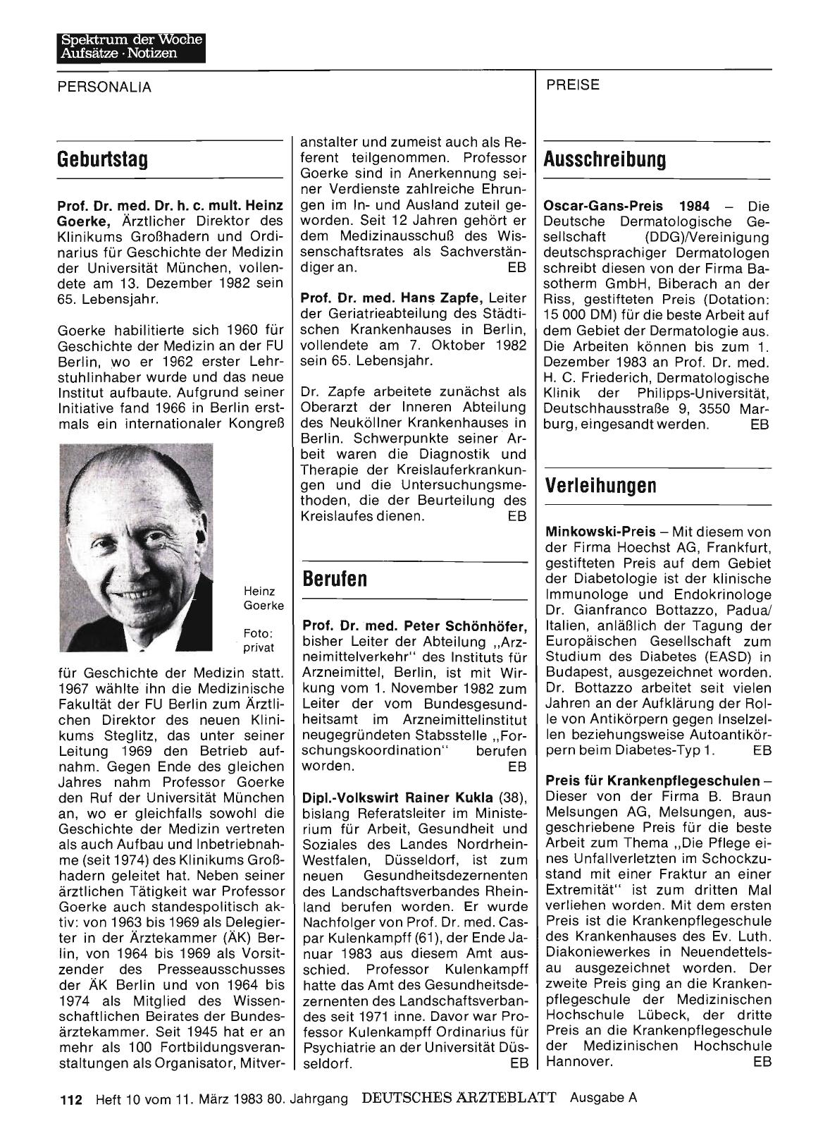 Vorschauseite 1: Berufen