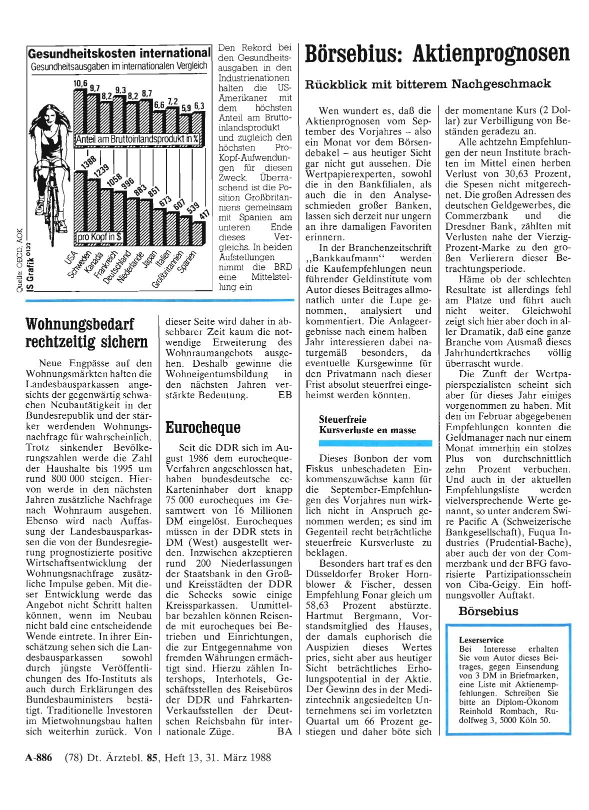Vorschauseite 1: Gesundheitskosten international
