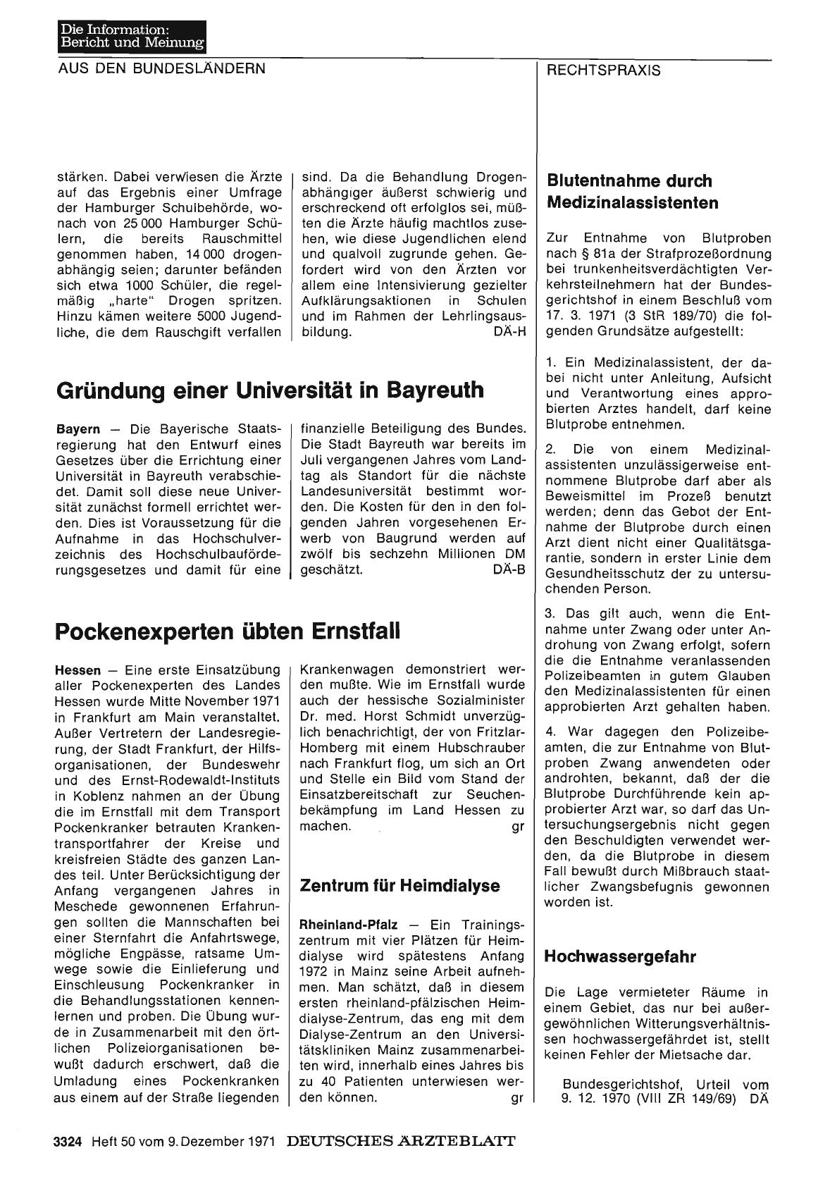 Vorschauseite 1: Blutentnahme durch Medizinalassistenten