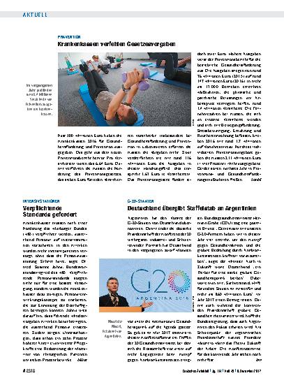 Vorschauseite 1: Intensivstationen: Verpflichtende Standards gefordert