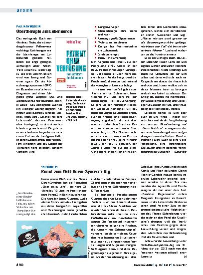 Vorschauseite 1: Trisomie 21: Kunst zum Welt-Down-Syndrom-Tag