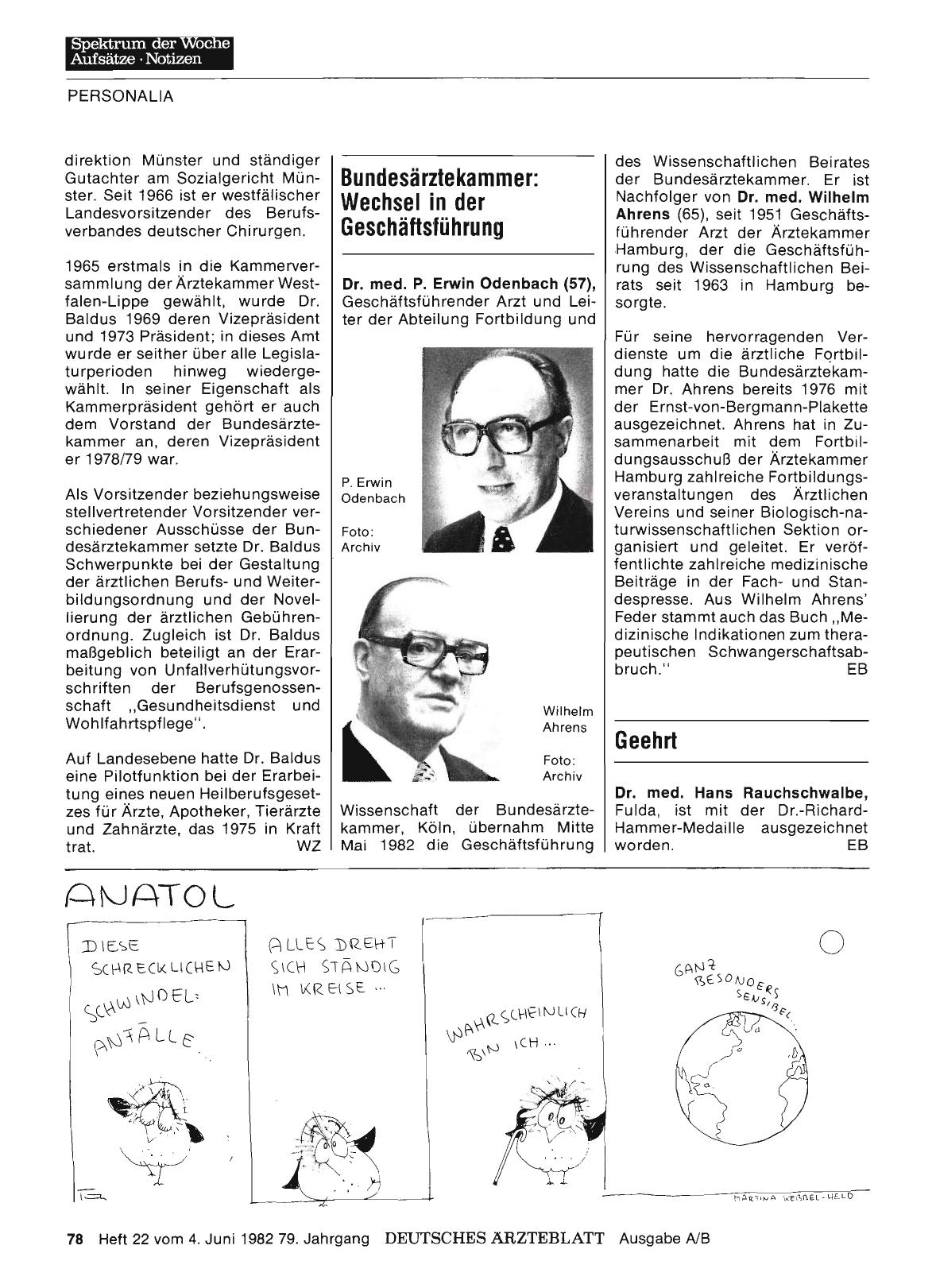 Vorschauseite 1: Geehrt