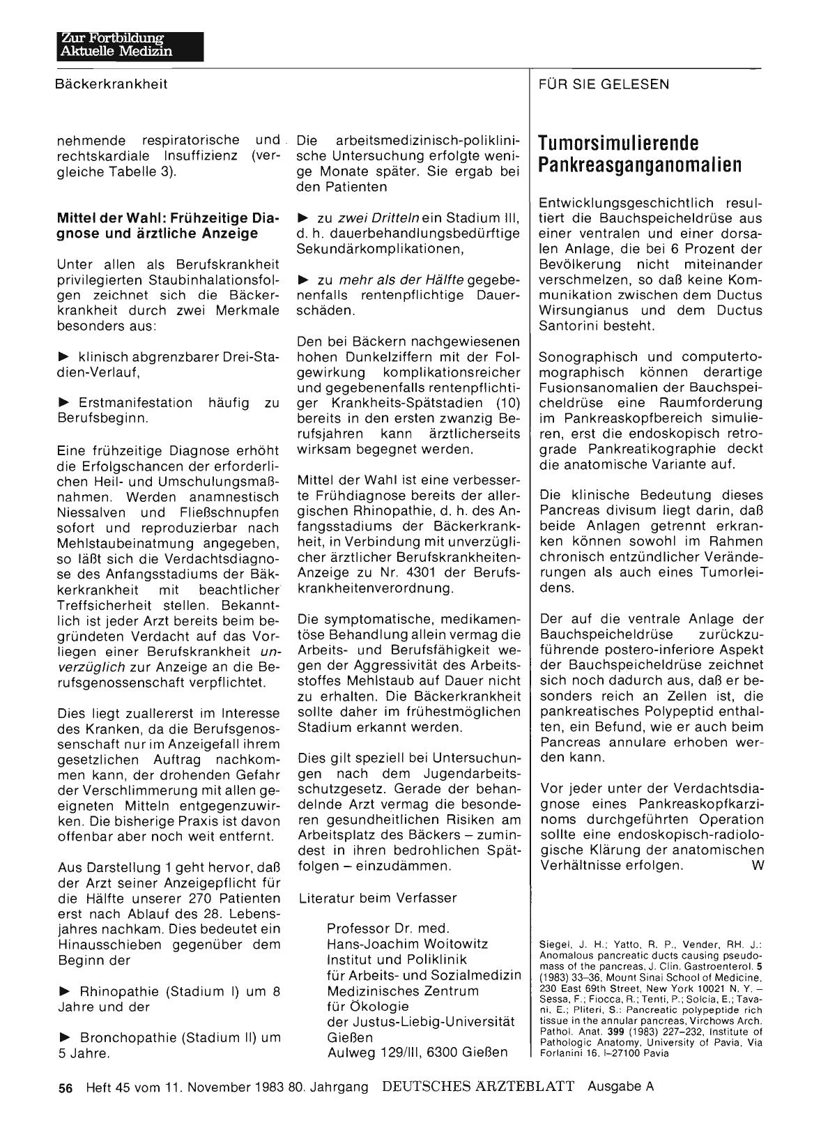 Vorschauseite 1: Tumorsimulierende Pankreasganganomalien