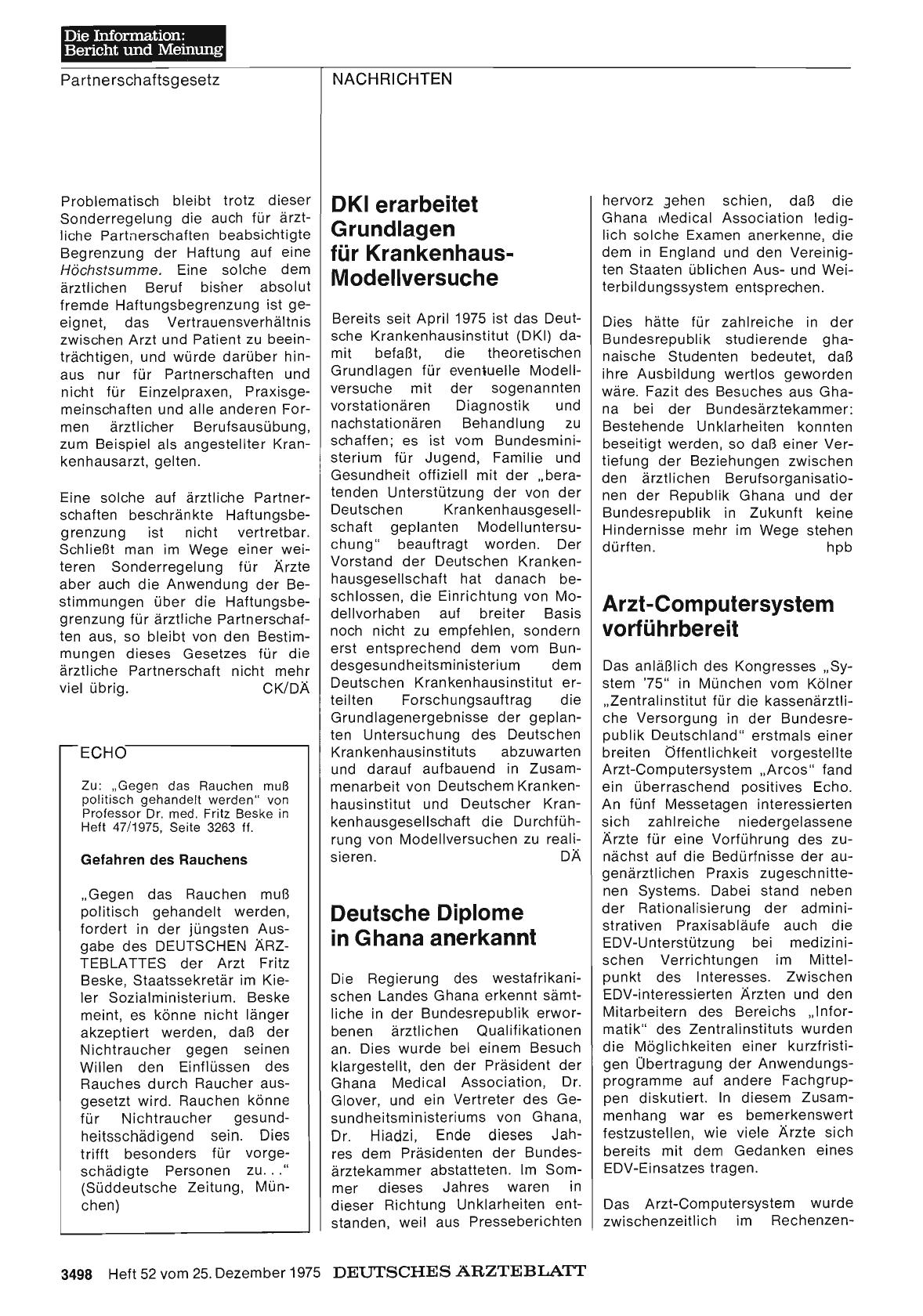Vorschauseite 1: Deutsche Diplome in Ghana anerkannt