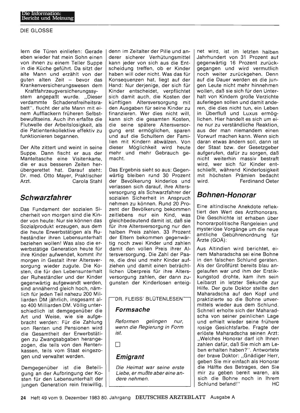 Vorschauseite 1: (Stolper-)Stein der Weisen