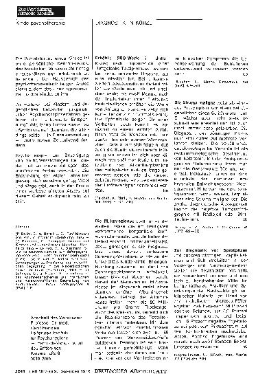 Vorschauseite 1: DIAGNOSTIK