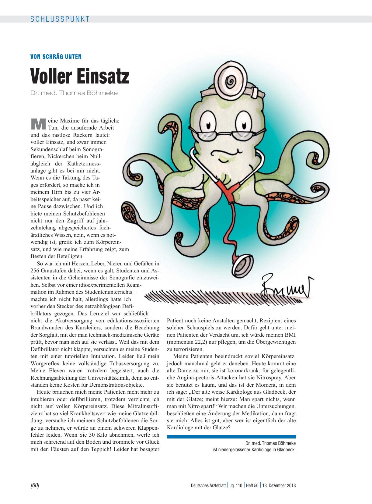 Vorschauseite 1: Von schräg unten: Voller Einsatz