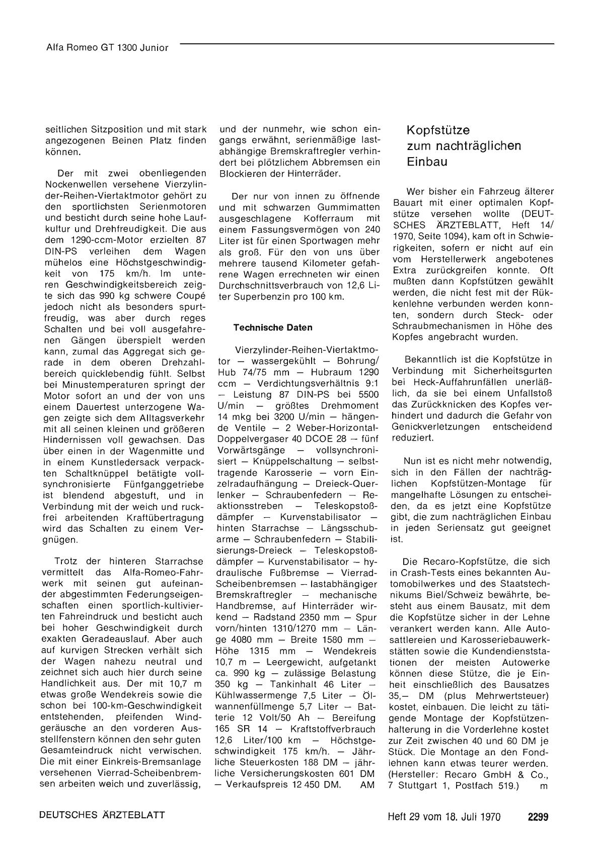 Vorschauseite 1: Kopfstütze zum nachträglichen Einbau
