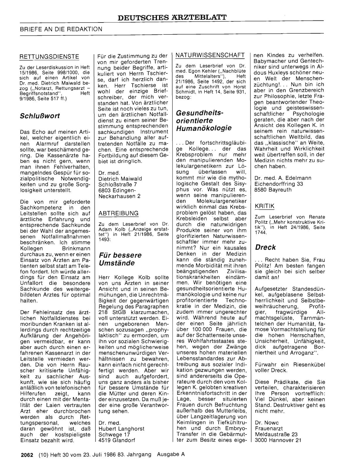 Vorschauseite 1: ABTREIBUNG: Für bessere Umstände