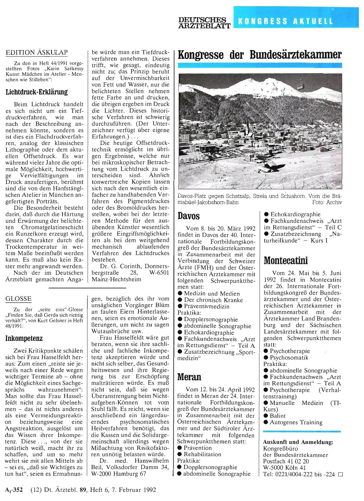 Vorschauseite 1: EDITION ÄSKULAP: Lichtdruck-Erklärung