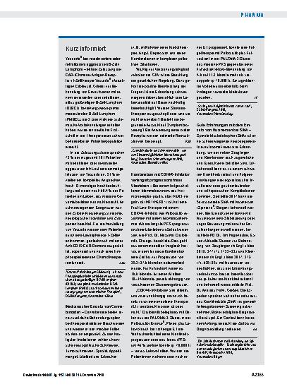 Vorschauseite 1: Kurz informiert