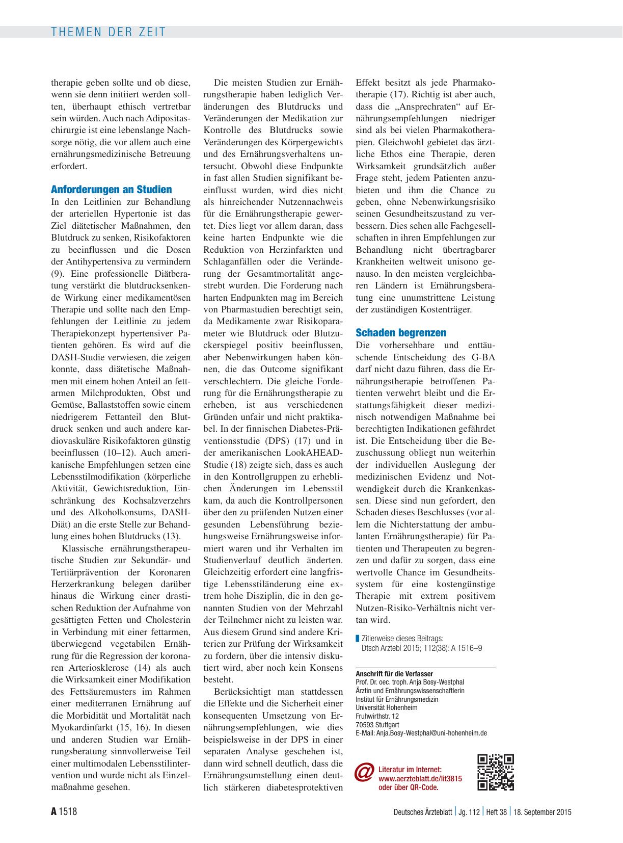 Vorschauseite 3: Ernährungsberatung: Therapeutischer Nutzen und Förderung der Gesundheit