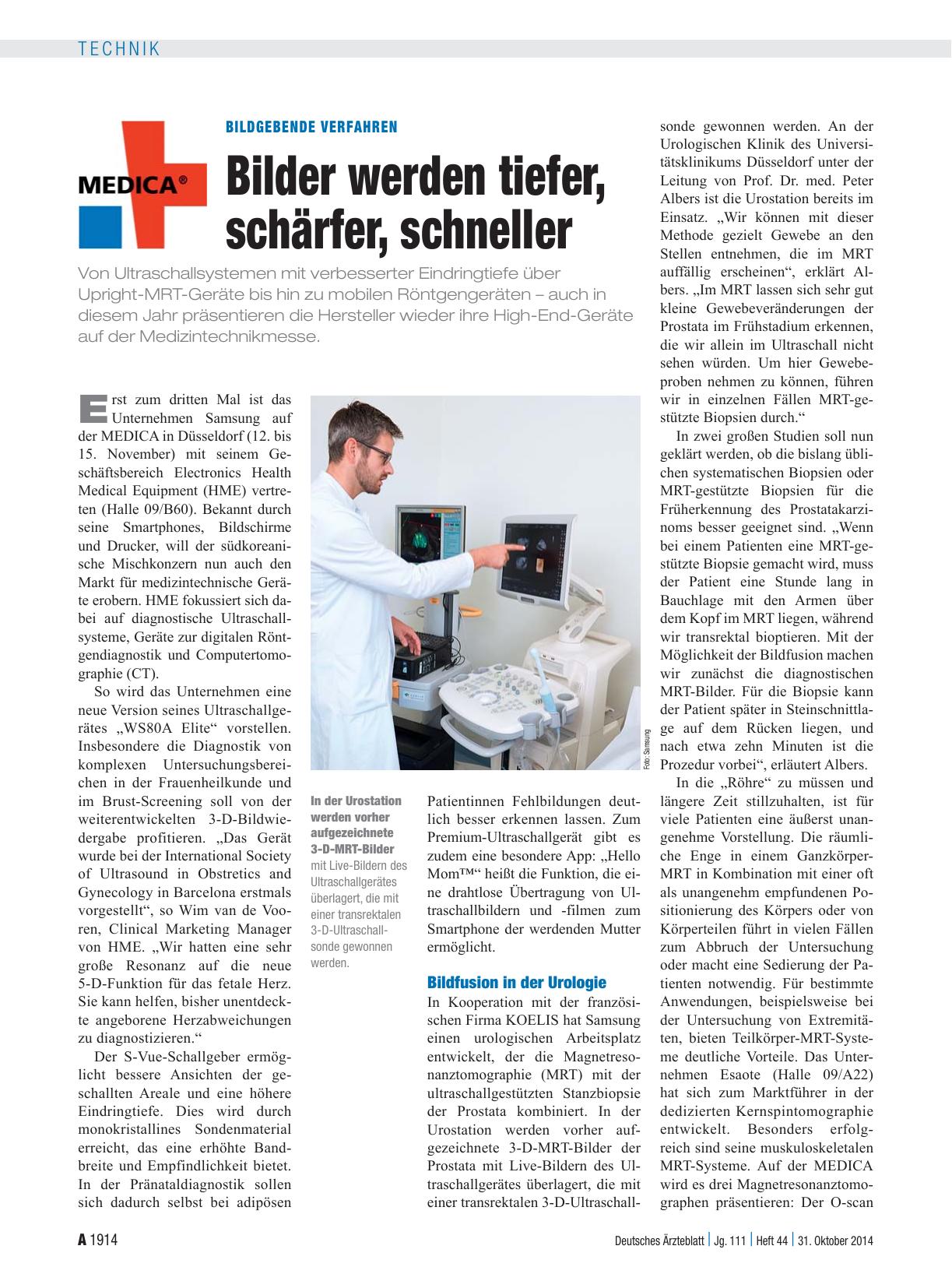 Vorschauseite 1: Bildgebende Verfahren: Bilder werden tiefer, schärfer, schneller