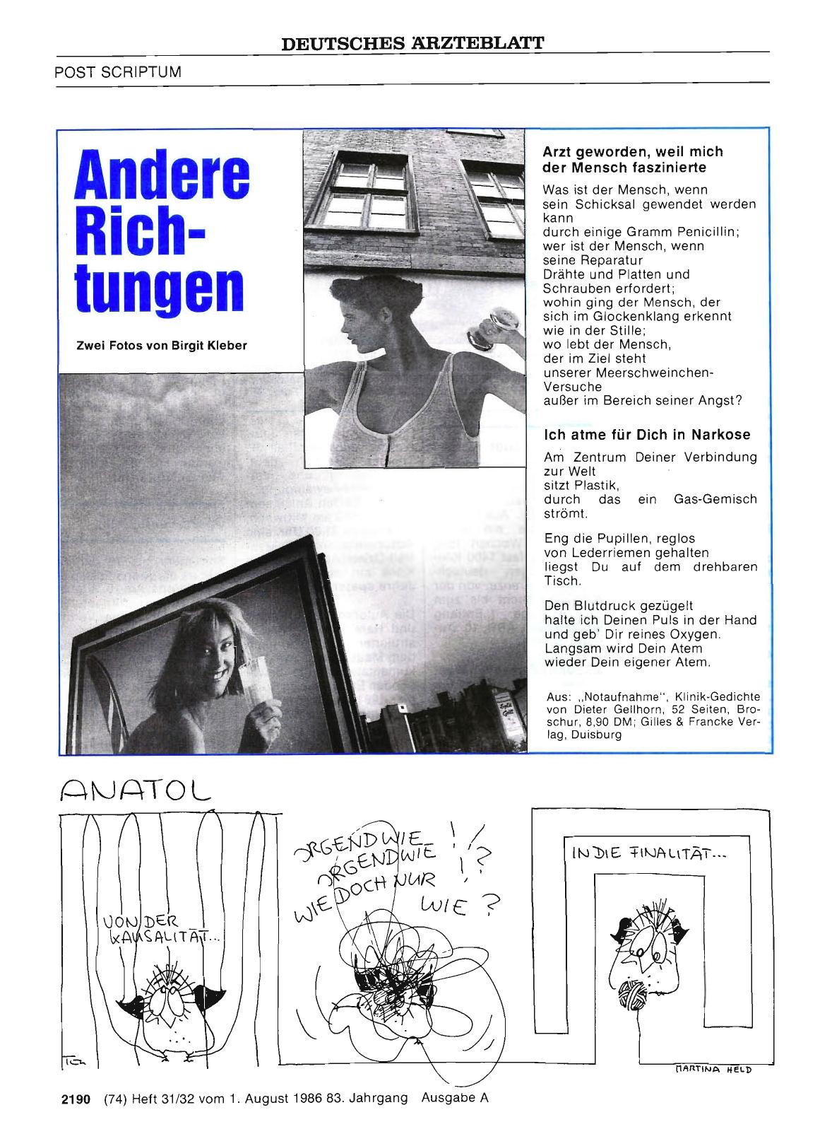 Vorschauseite 1: Andere Richtungen