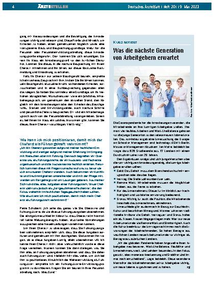Vorschauseite 1: Was die nächste Generation von Arbeitgebern erwartet