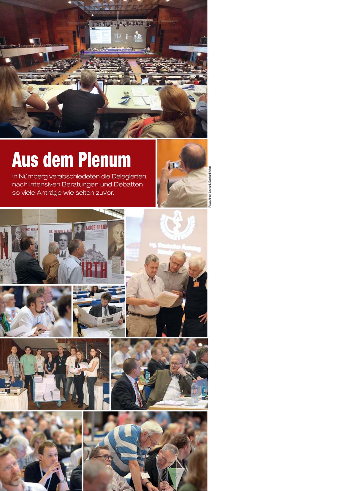 Vorschauseite 1: Aus dem Plenum