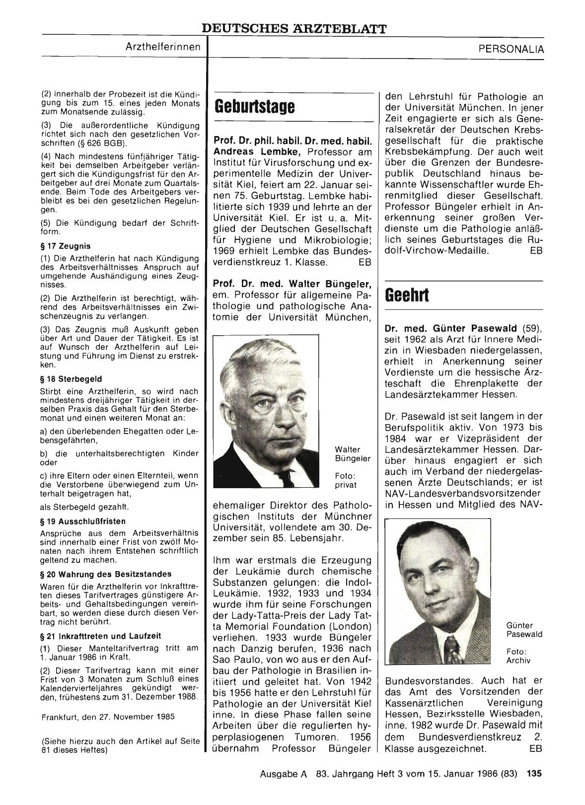 Vorschauseite 1: Geehrt