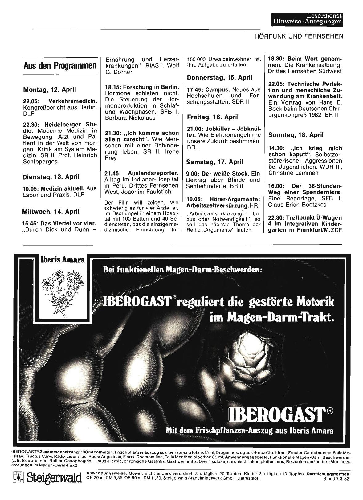 Vorschauseite 1: Aus den Programmen
