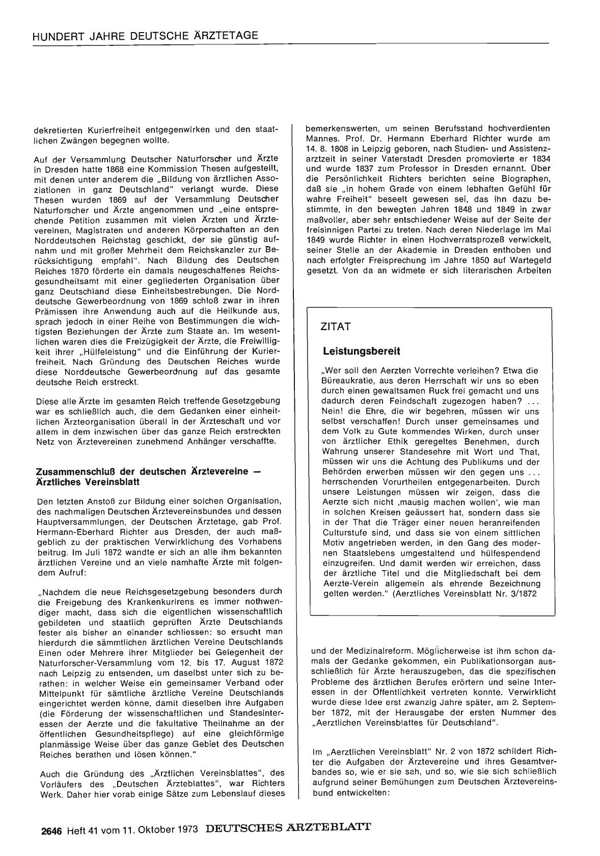 Vorschauseite 1: ZITAT: Leistungsbereit
