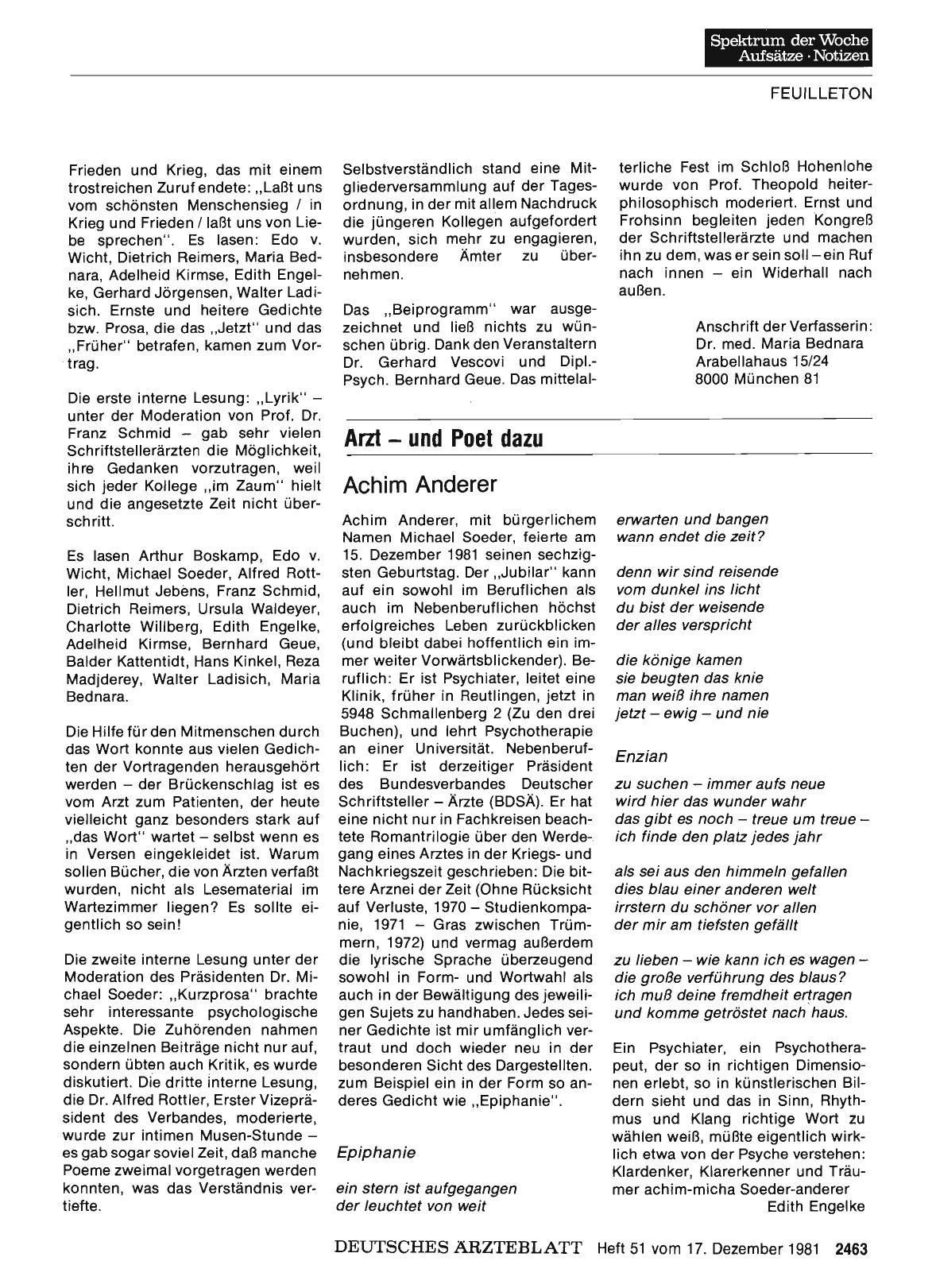 Vorschauseite 1: Achim Anderer