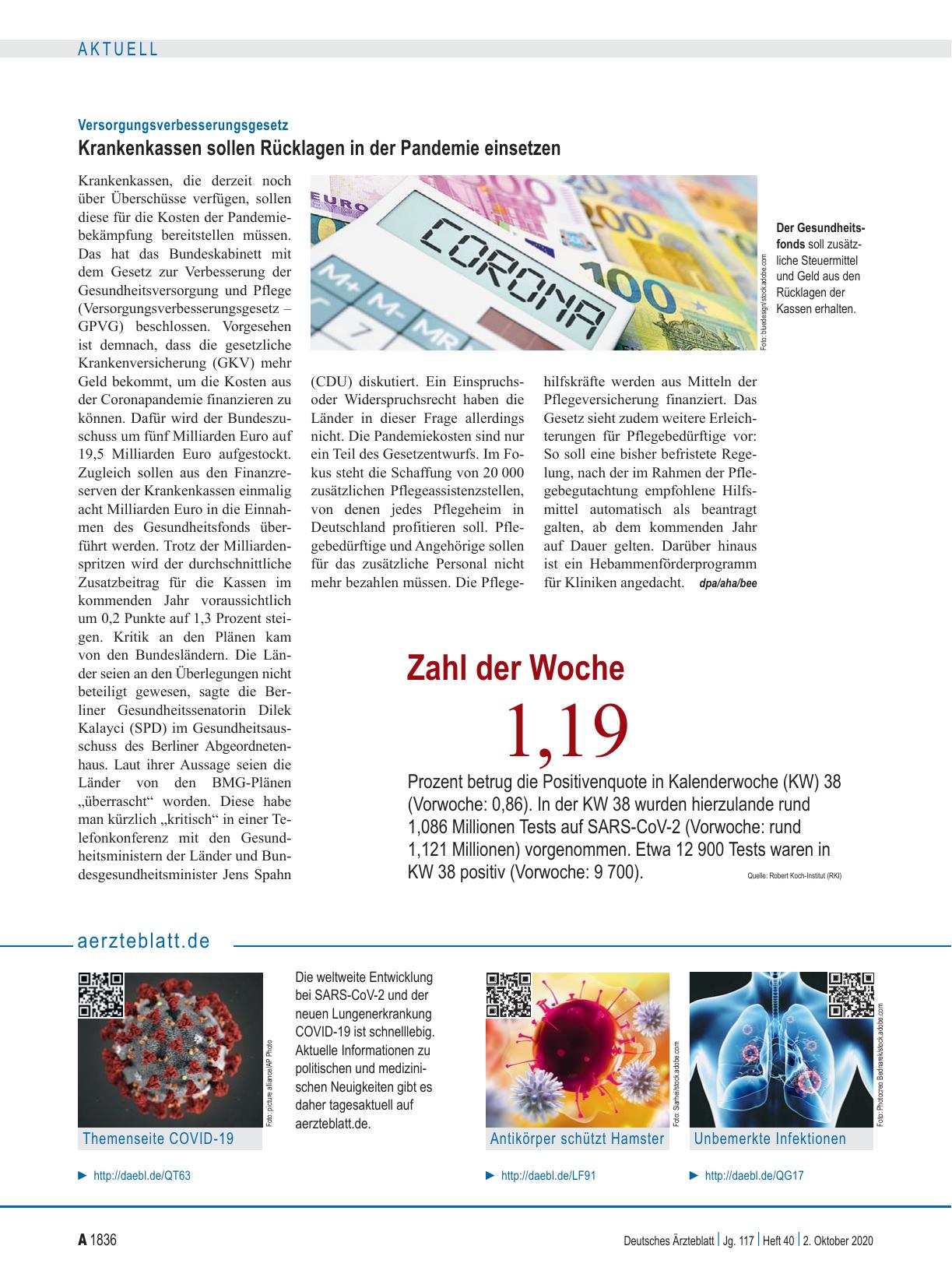 Vorschauseite 1: aerzteblatt. de