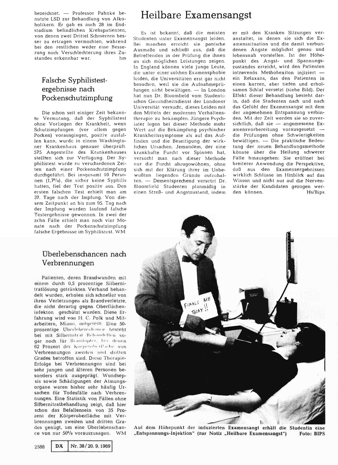 Vorschauseite 1: Überlebenschancen nach Verbrennungen