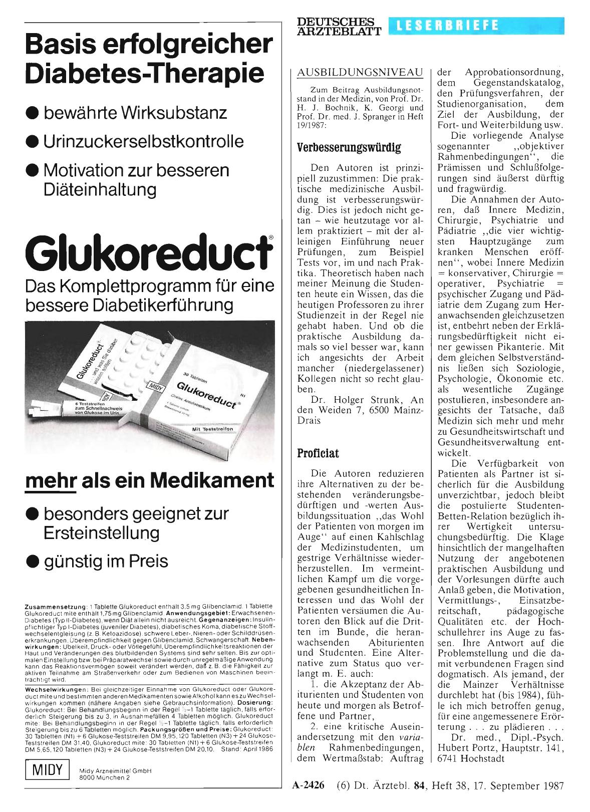 Vorschauseite 1: AUSBILDUNGSNIVEAU: Proficlat