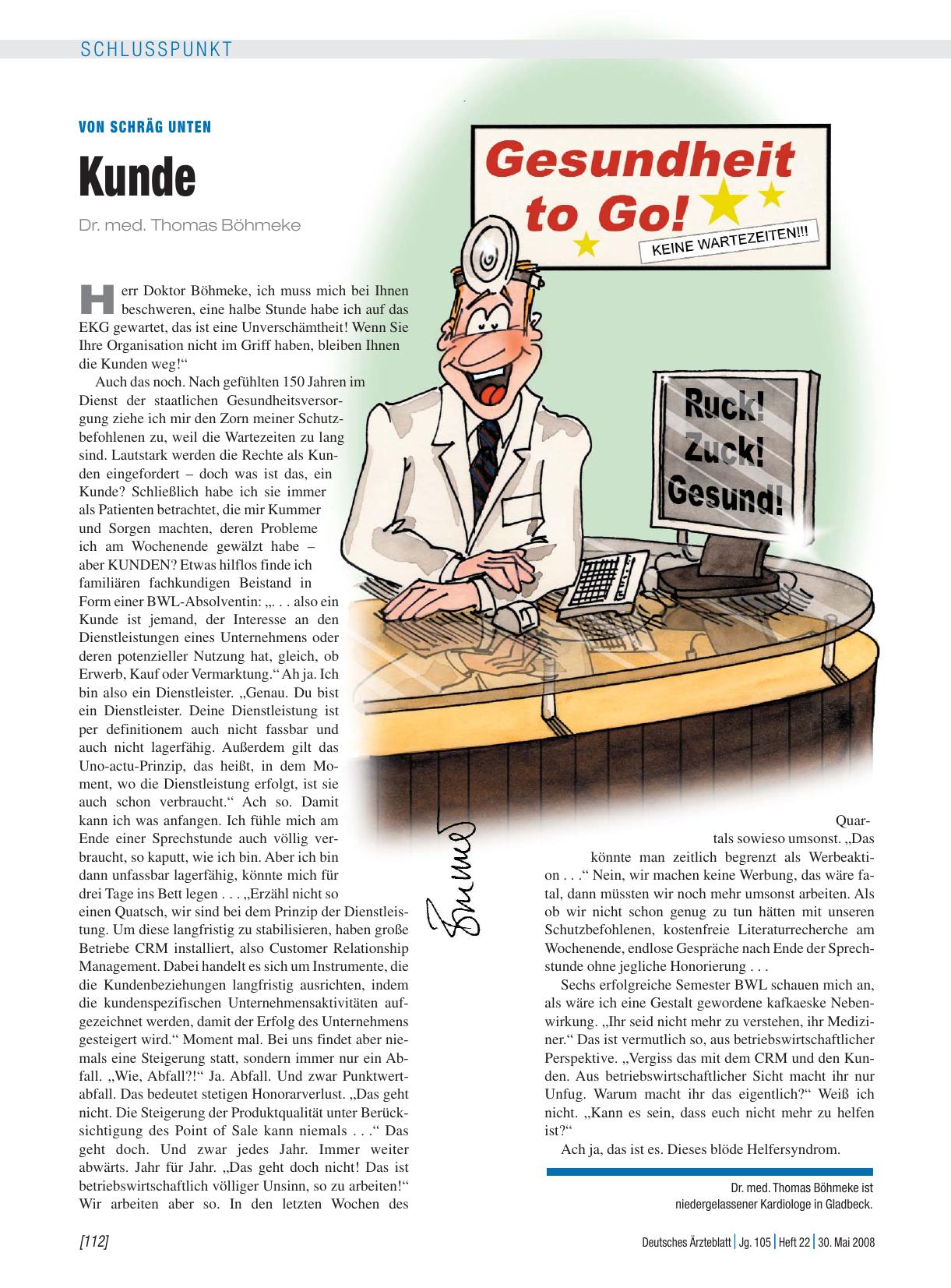 Vorschauseite 1: Von Schräg unten: Kunde