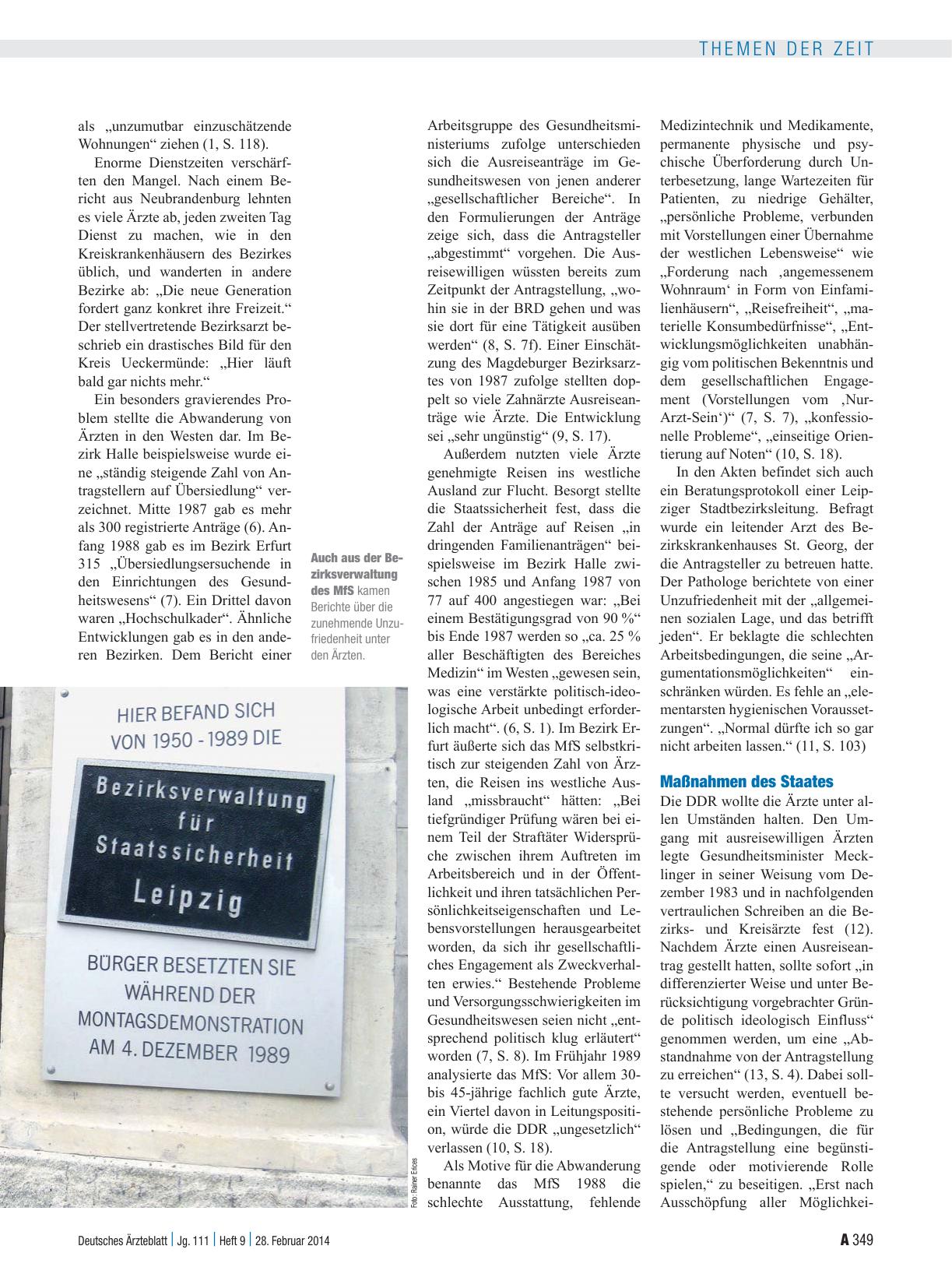 Vorschauseite 2: DDR-Gesundheitswesen: Die Versorgungslage war überaus kritisch