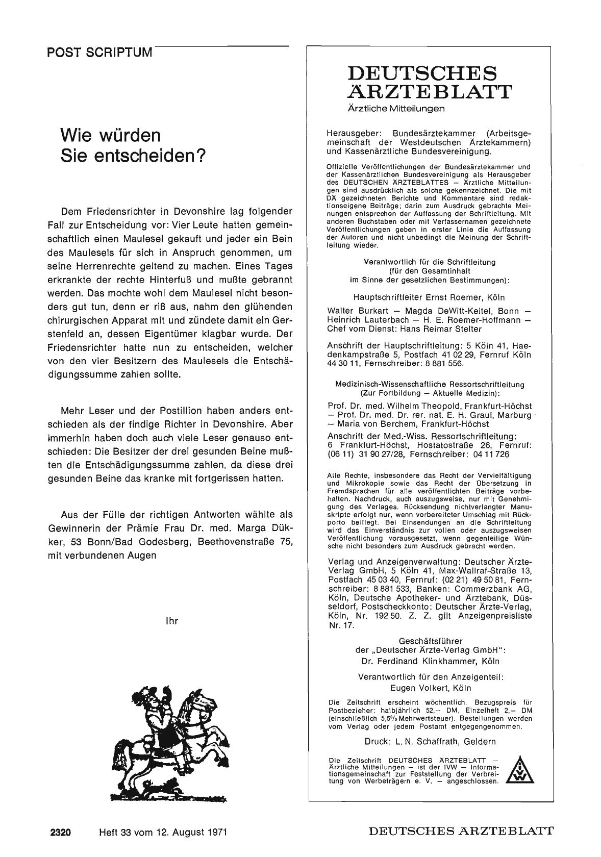Vorschauseite 1: Wie würden Sie entscheiden?
