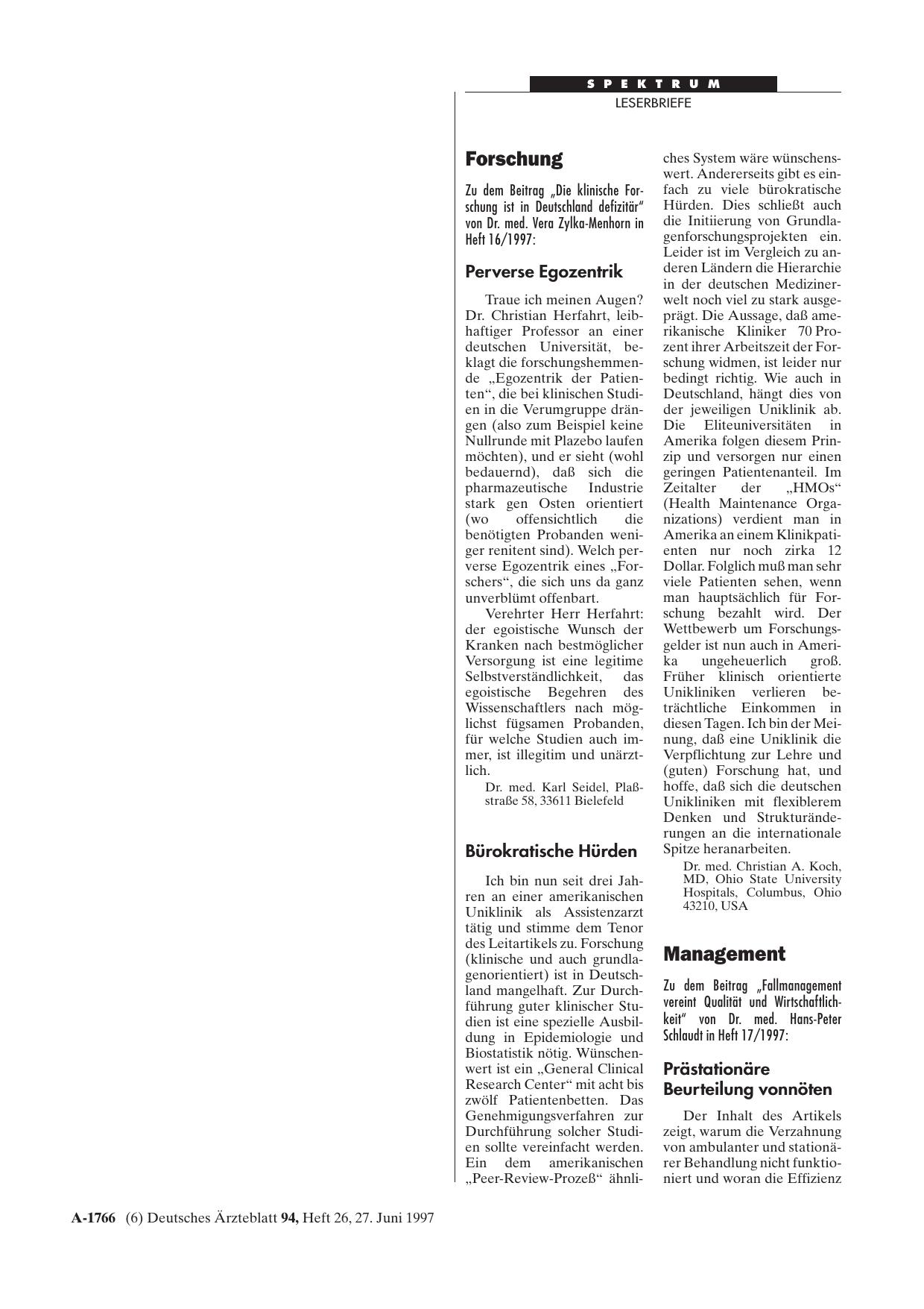 Vorschauseite 1: Forschung: Bürokratische Hürden