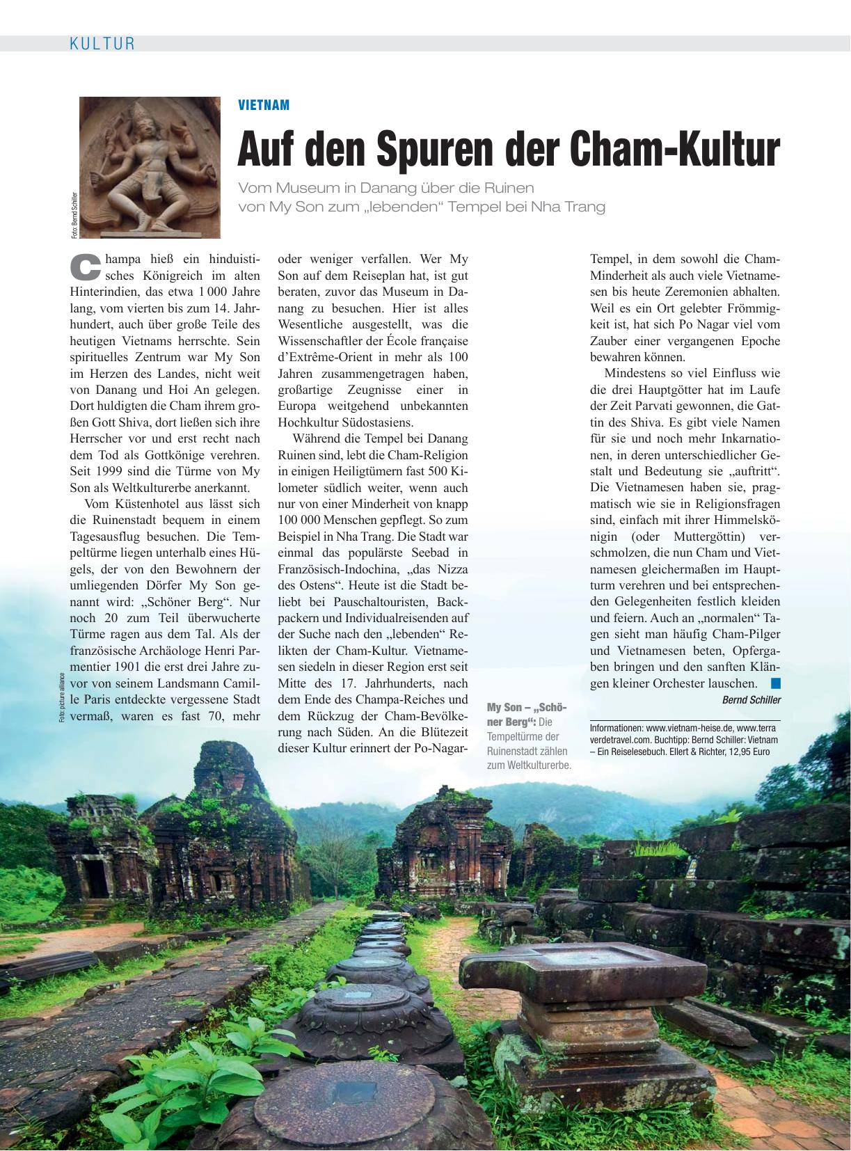 Vorschauseite 1: Vietnam: Auf den Spuren der Cham-Kultur