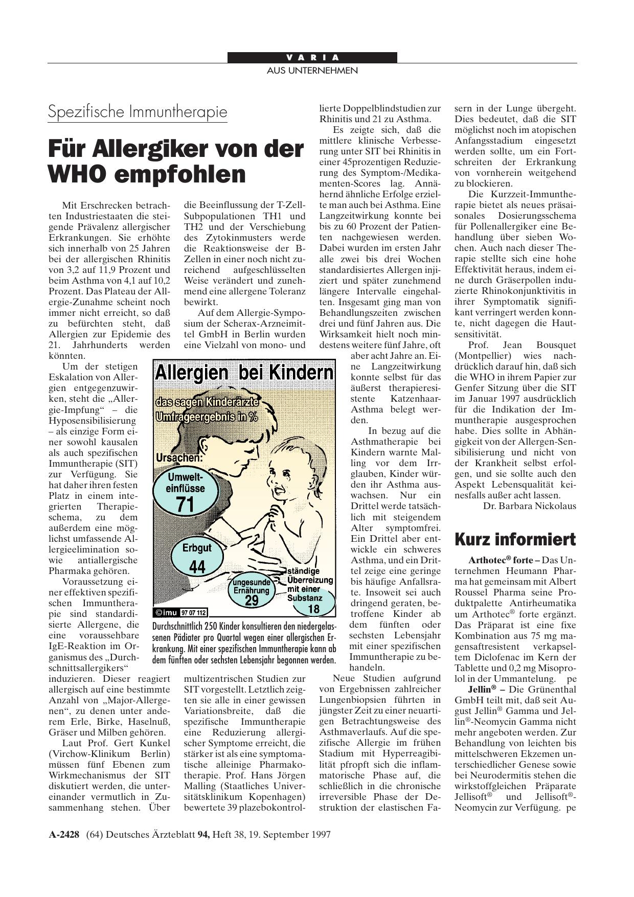 Vorschauseite 1: Arthotec® forte