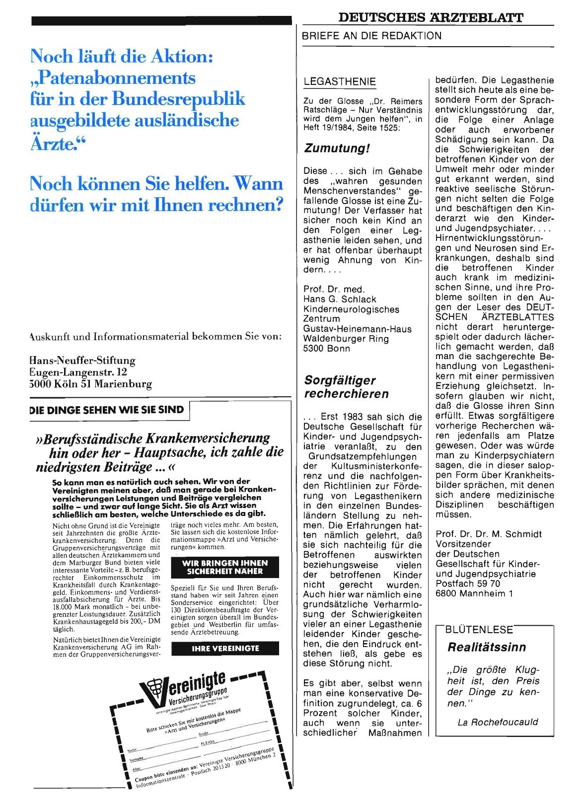 Vorschauseite 1: LEGASTHENIE: Sorgfältiger recherchieren